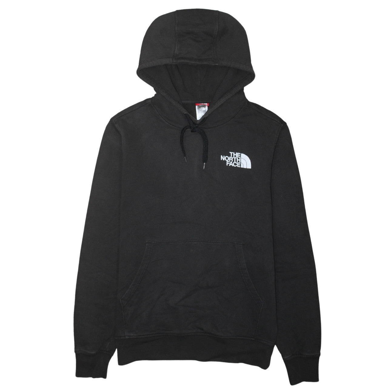 The North Face Men's Black Pullover Hoodie M Graphic Korea