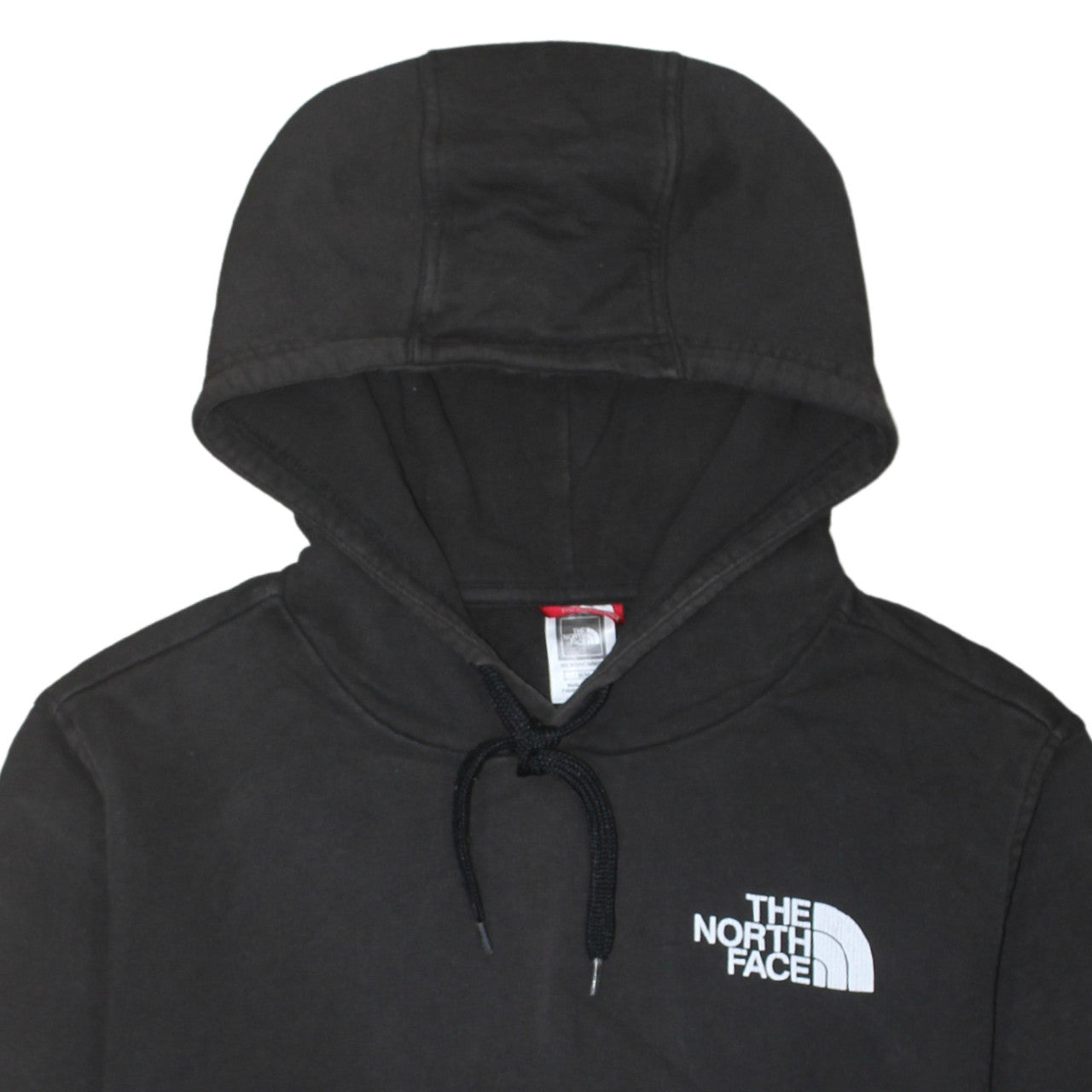 The North Face Men's Black Pullover Hoodie M Graphic Korea