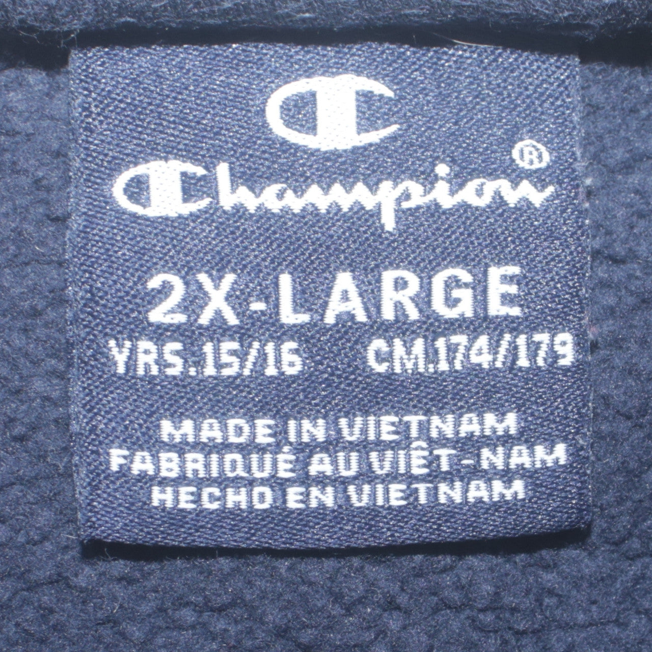 Champion Boys Navy Blue Crew Neck Sweatshirt 15-16 Years 2XL Pullover
