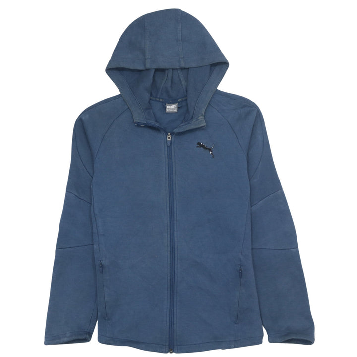 Puma Boys Blue Full Zip Hoodie Size 12-13 Years Regular Fit