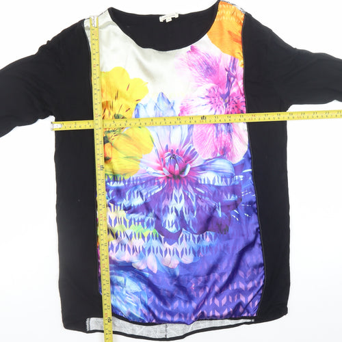 River Island Womens Multicoloured Floral Tunic Blouse Size 10