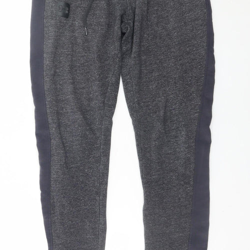 Under Armour Mens Grey ColdGear Joggers M Slim Fit Tapered Fleece