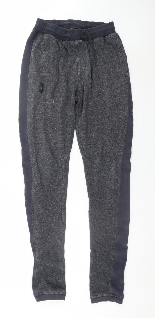 Under Armour Mens Grey ColdGear Joggers M Slim Fit Tapered Fleece