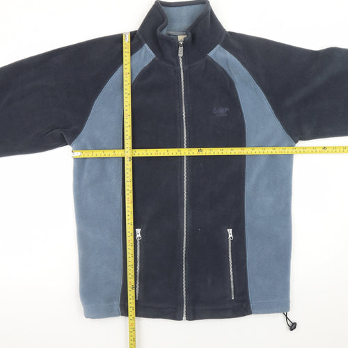 Cotton Traders Men's Blue Fleece Full Zip Jacket Size S