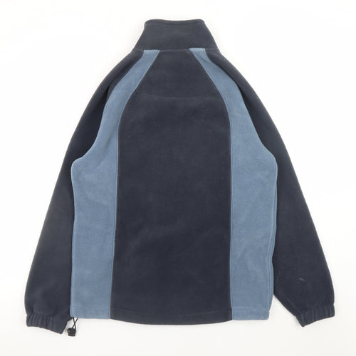 Cotton Traders Men's Blue Fleece Full Zip Jacket Size S