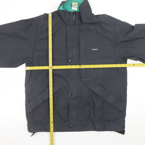Rohan Men’s Black Avari Outdoor Jacket M 38in Water Resistant Lined