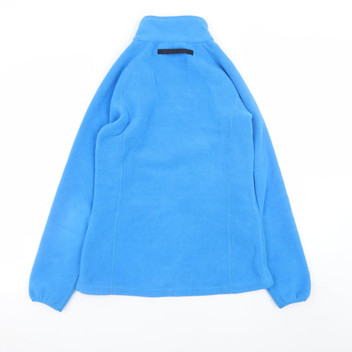 Musto Women's Blue Fleece Full Zip Jacket Size 10 Outdoor Warm