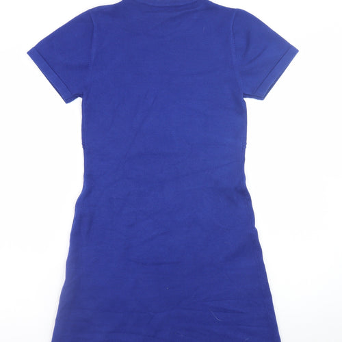 Primark Women's Blue Bodycon Knit Short Sleeve Dress Size 10-12