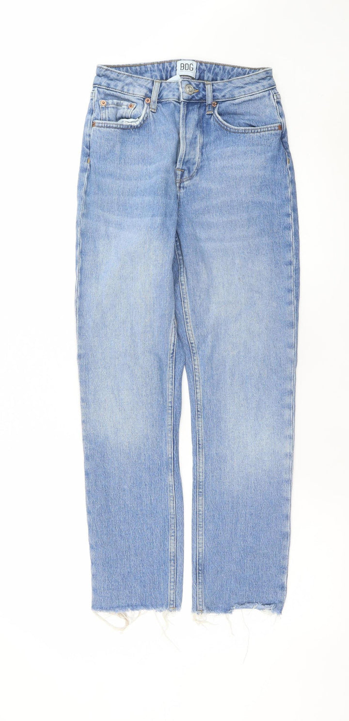 BDG Urban Outfitters Womens Blue Dillon Straight Jeans W26 L32