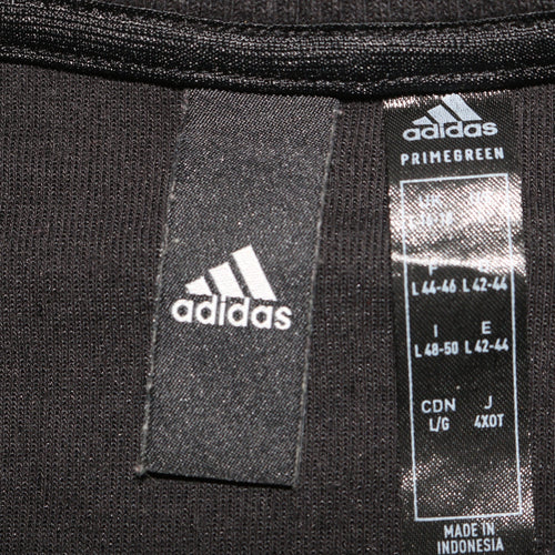 Adidas Men's Black Crew Neck Pullover Sweatshirt Size L