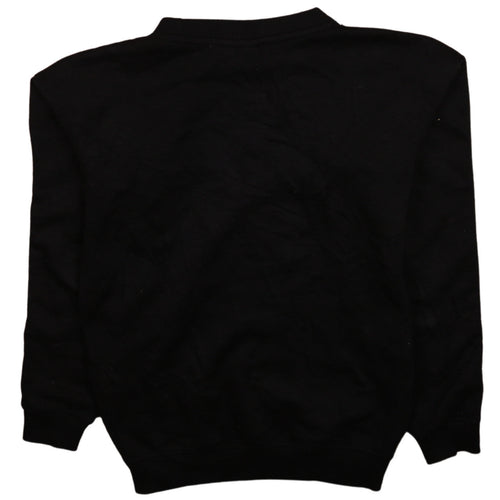 FILA Mens Black XS Crew Neck Logo Pullover Sweatshirt