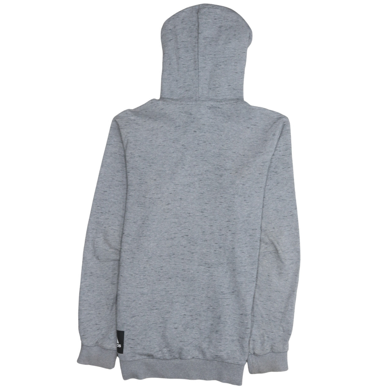 Adidas Men's Grey Pullover Hoodie Size S with Logo Design