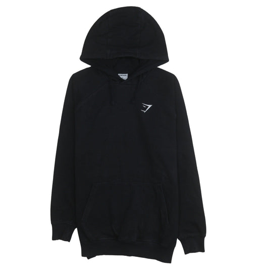 Gymshark Men's Black Pullover Hoodie Size S Regular Fit