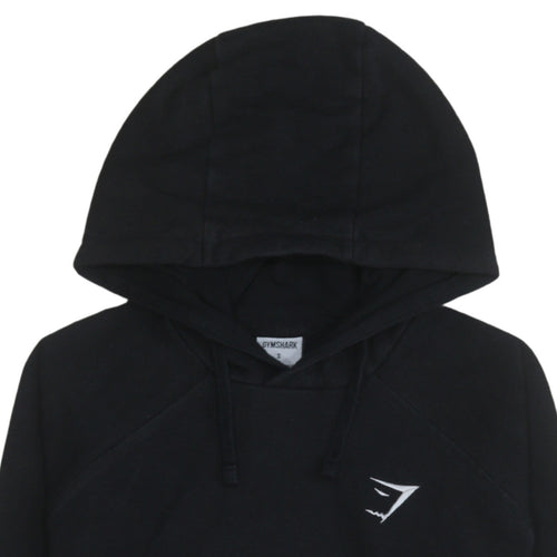 Gymshark Men's Black Pullover Hoodie Size S Regular Fit