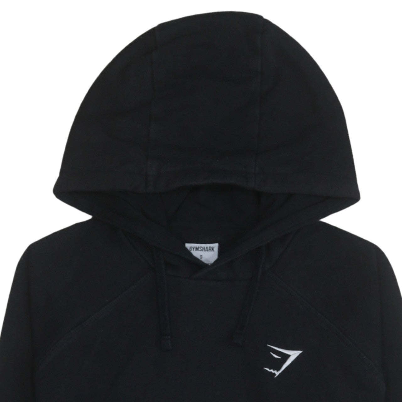 Gymshark Men's Black Pullover Hoodie Size S Regular Fit