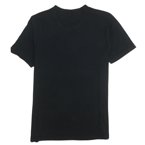 Nike Men Black Dri-FIT Crew Neck Short Sleeve T-Shirt Size L