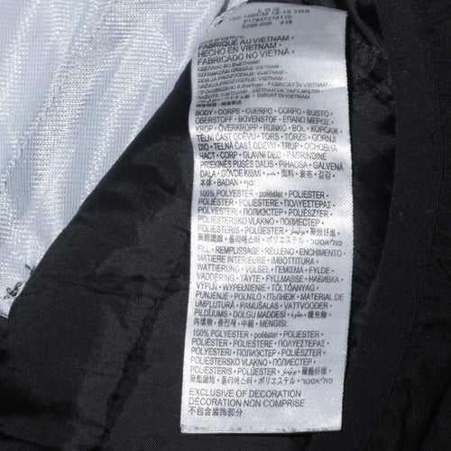 Jordan Boys Black Hooded Therma-Fit Puffer Jacket 12-13 Years