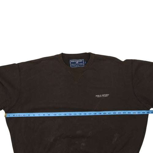 Polo Sport Ralph Lauren Men’s Brown XL Crew Neck Sweatshirt Vintage