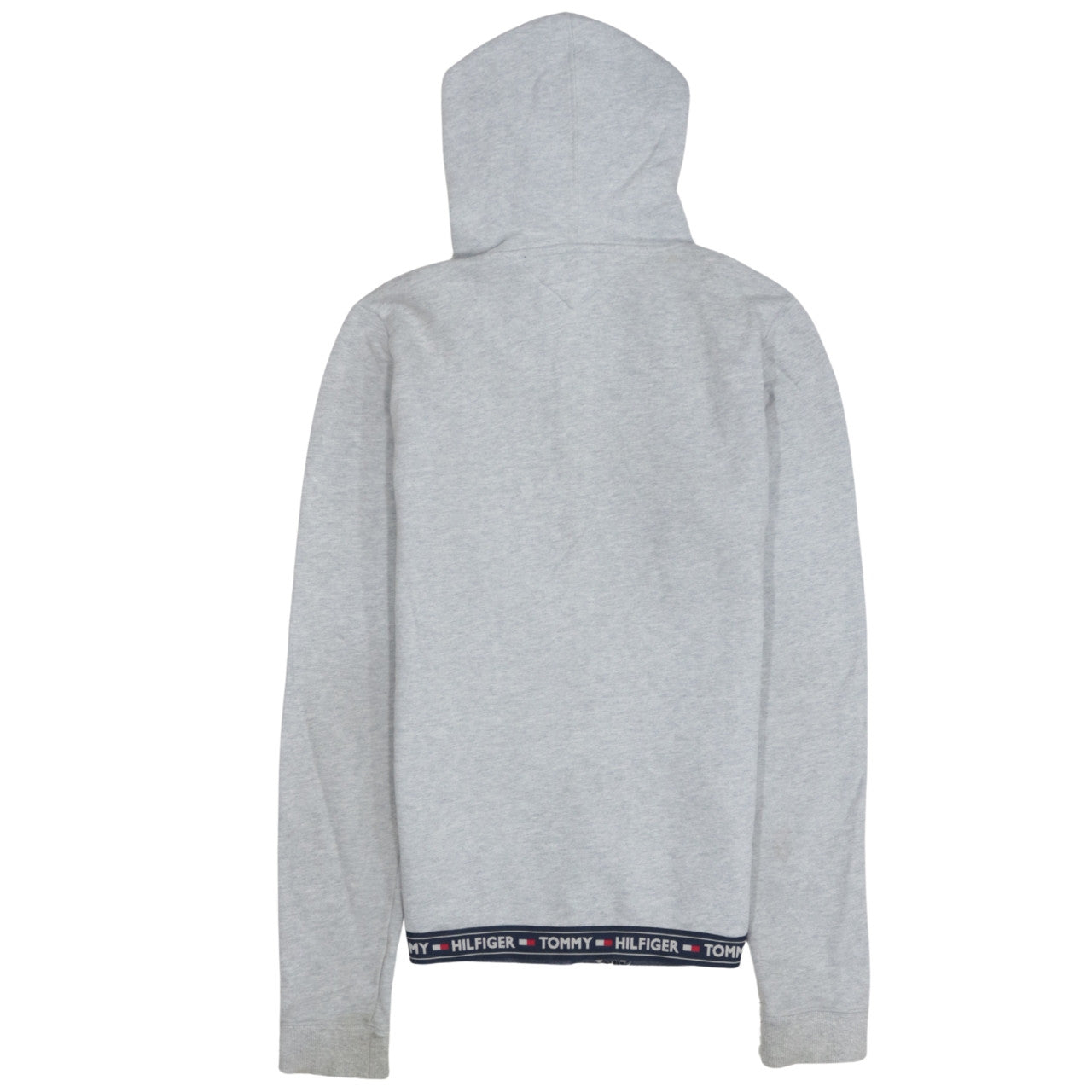 Tommy Hilfiger Women’s Grey Full Zip Hoodie Size S Cotton Blend