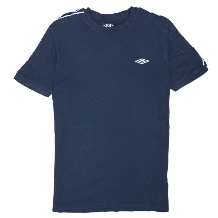 Umbro Men’s Blue Short Sleeve Crew Neck Cotton Sports T-Shirt Size M