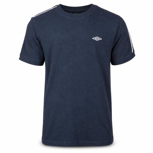 Umbro Men’s Blue Short Sleeve Crew Neck Cotton Sports T-Shirt Size M