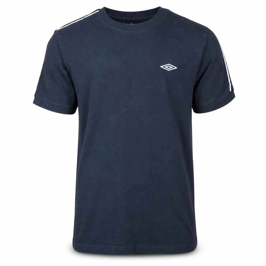 Umbro Men’s Blue Short Sleeve Crew Neck Cotton Sports T-Shirt Size M