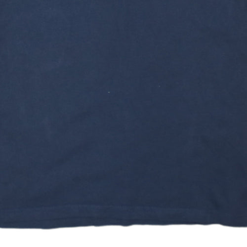 Umbro Men’s Blue Short Sleeve Crew Neck Cotton Sports T-Shirt Size M