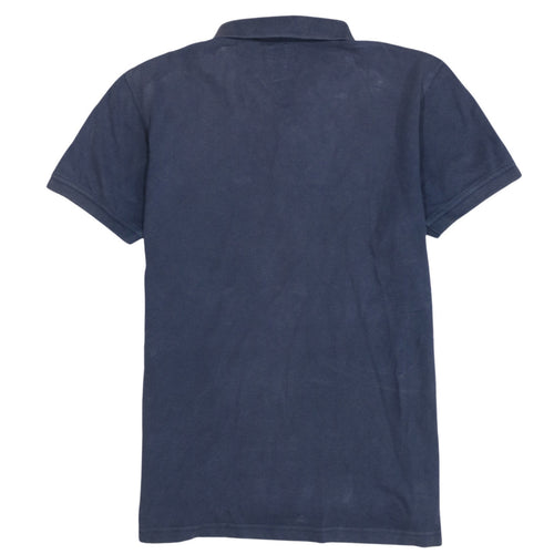 Levi's Men's Blue Polo Shirt Size M Classic Cotton Short Sleeve