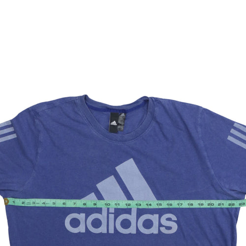 Adidas Men’s Blue XL Crew Neck Short Sleeve Sports T-Shirt