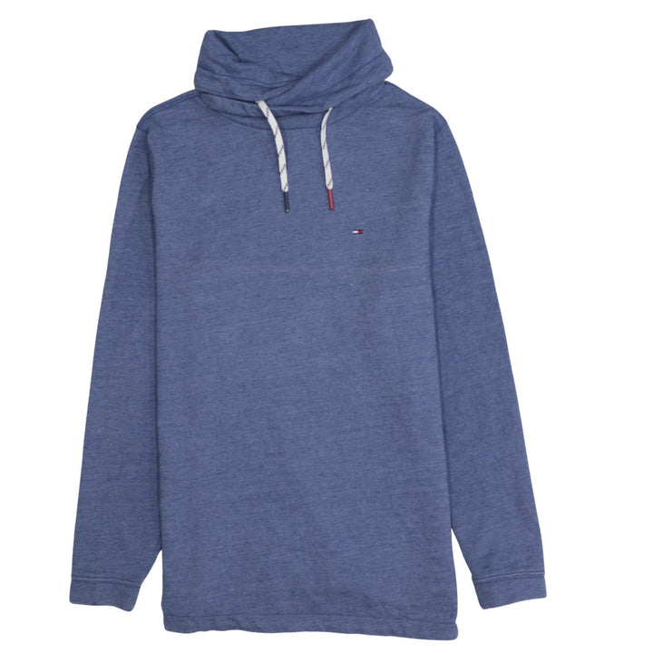 Hilfiger Denim Men's Blue High Neck Pullover Sweatshirt M
