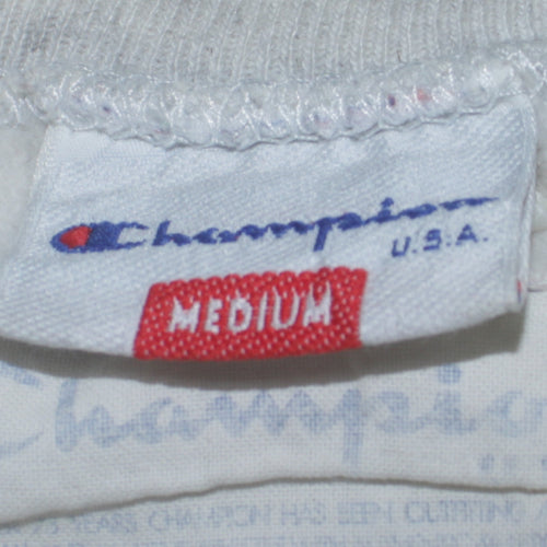 Champion USA Men's Grey Medium Crew Neck Pullover Sweatshirt