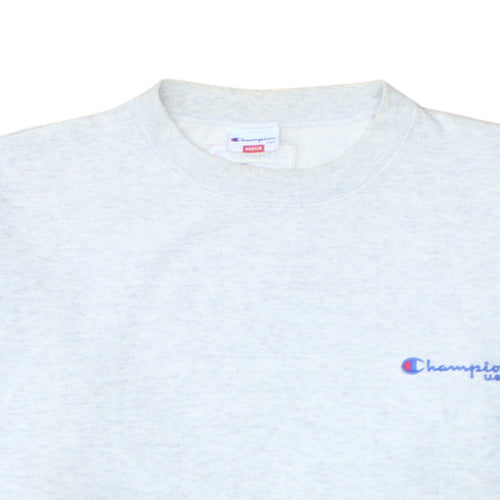 Champion USA Men's Grey Medium Crew Neck Pullover Sweatshirt