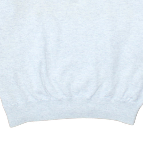 Champion USA Men's Grey Medium Crew Neck Pullover Sweatshirt