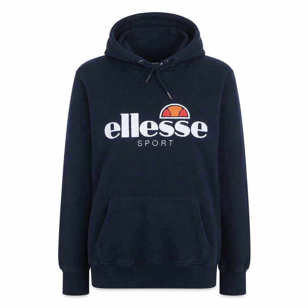 Ellesse Women Navy Blue Pullover Hoodie Hooded Sweatshirt Size 10