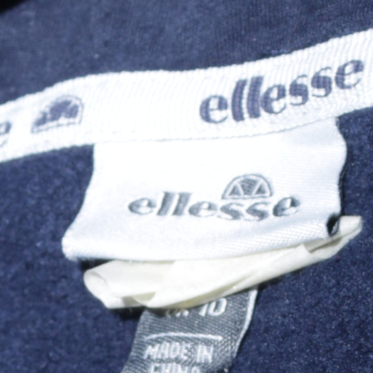 Ellesse Women Navy Blue Pullover Hoodie Hooded Sweatshirt Size 10