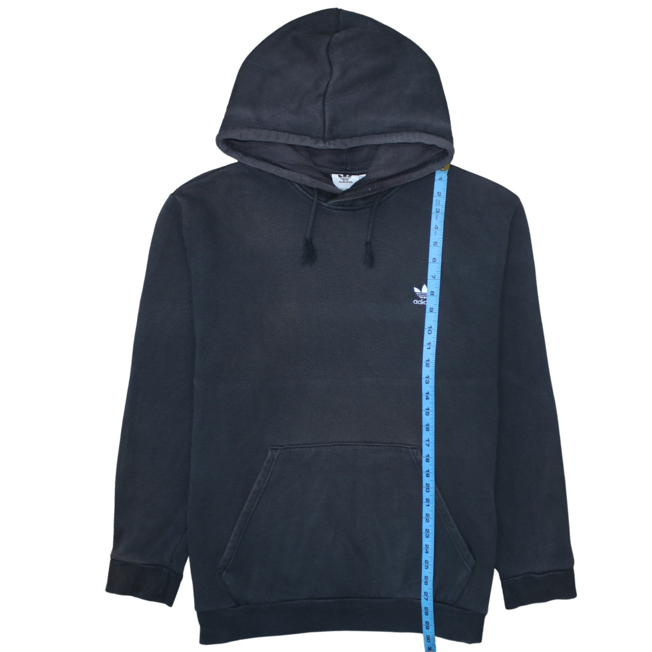 Adidas Mens Black XL Pullover Hoodie Fleece Sweatshirt