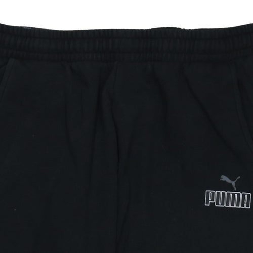 Puma Mens Black XL Jogger Sweatpants Activewear Trousers