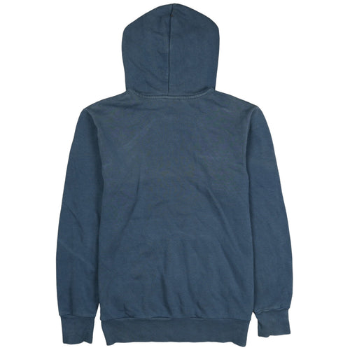 Reebok Men's Blue Small Pullover Hoodie with Logo