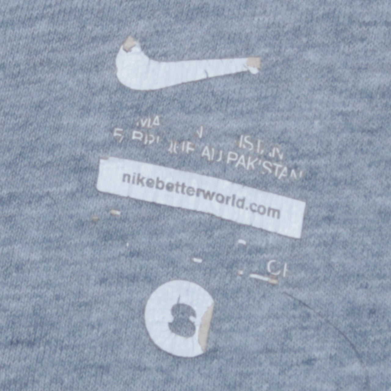 Nike Men's Grey Pullover Hoodie Regular Fit Fleece Size M