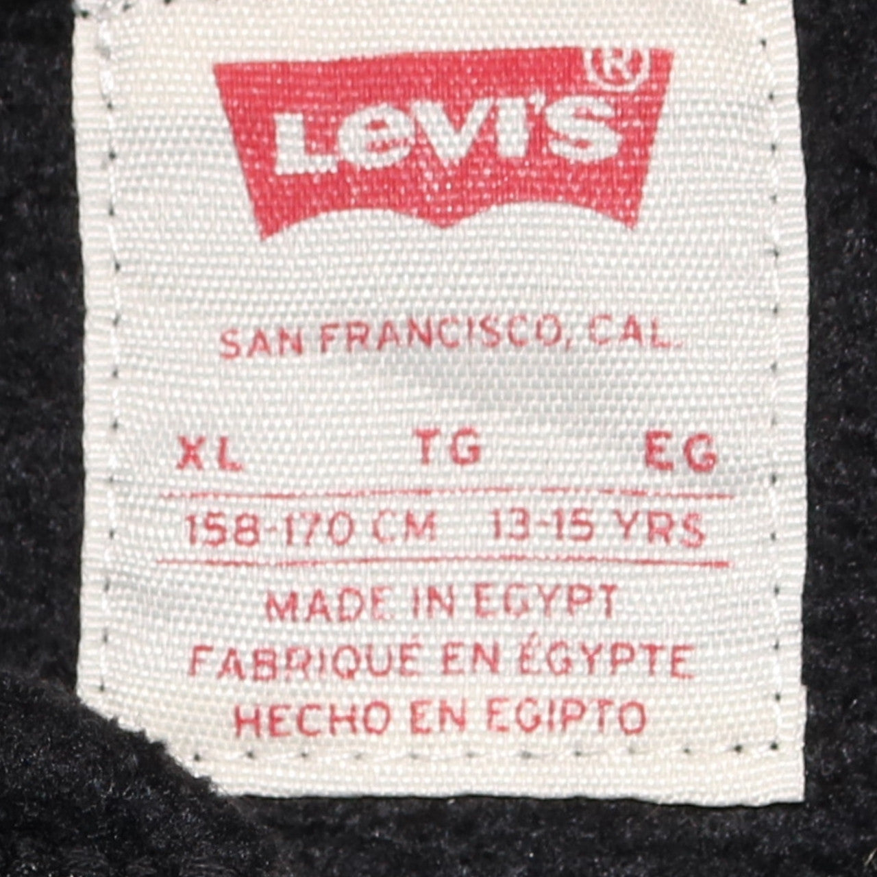 Levi's Girls Black Hooded Pullover Sweatshirt XL 13-15 Years Logo Design