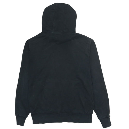 Ellesse Womens Black Hoodie UK 12 Pullover Logo Sweatshirt