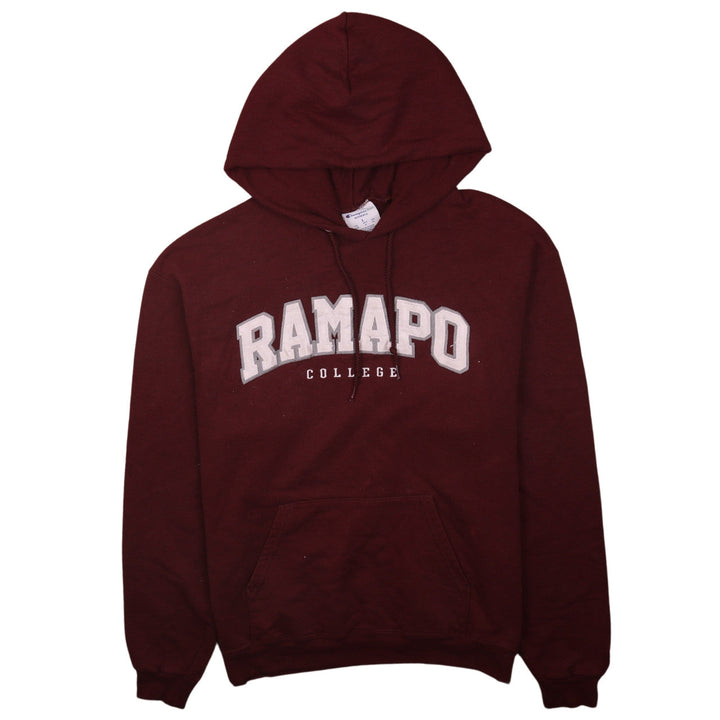 Champion Men's Red Ramapo College Pullover Hoodie L