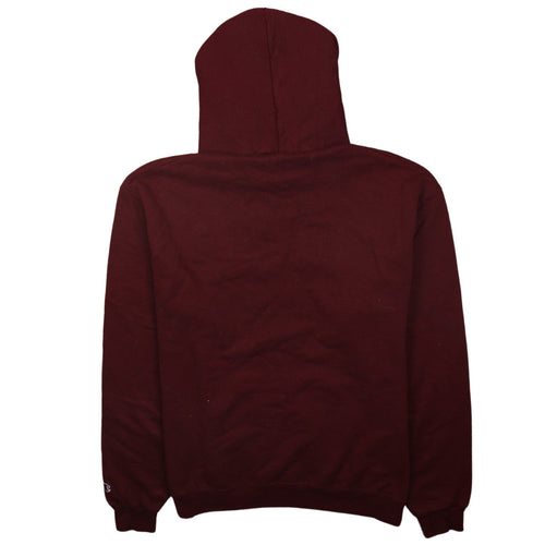 Champion Men's Red Ramapo College Pullover Hoodie L