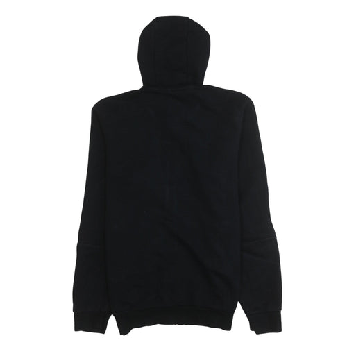 Adidas Men's Black Full Zip Hooded Fleece Hoodie Size M