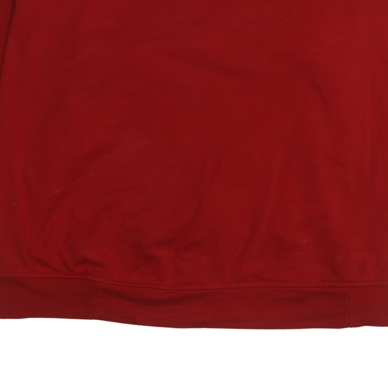 Adidas Womens Red 3-Stripes Crew Neck Pullover Sweatshirt 3XL