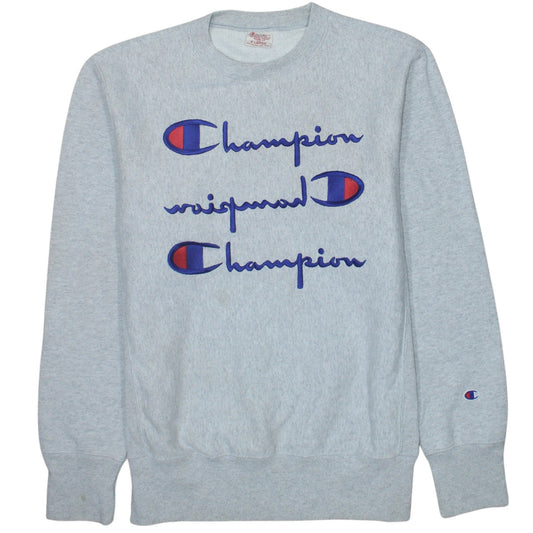 Champion Men Grey XL Reverse Weave Pullover Sweatshirt