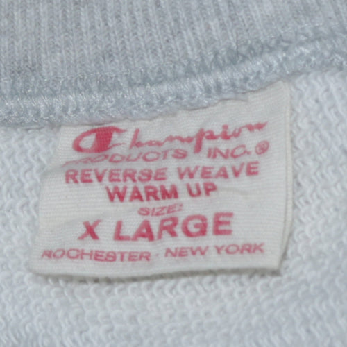 Champion Men Grey XL Reverse Weave Pullover Sweatshirt