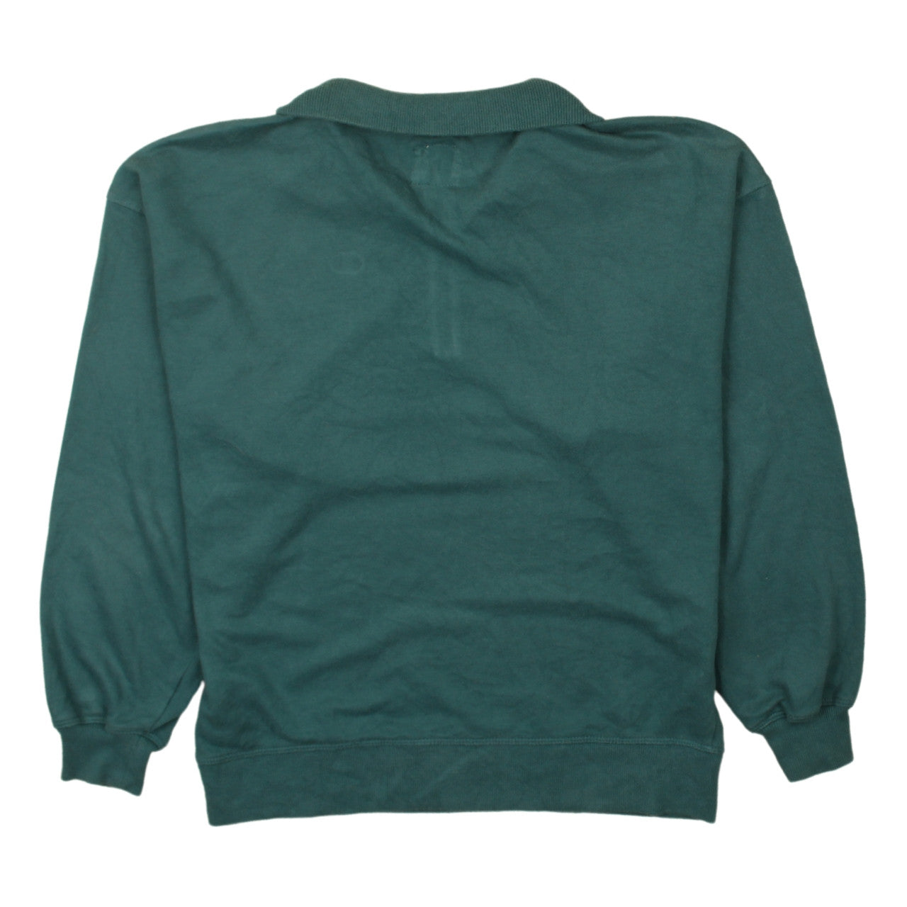 Champion Men’s Green 1/2 Zip Fleece Sweatshirt Size S