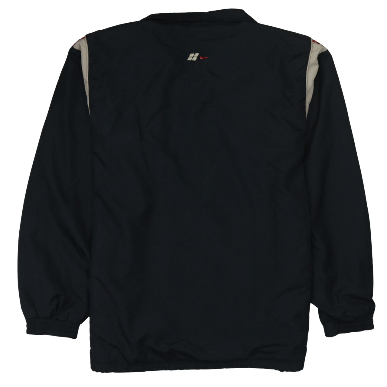 Nike Men's Black 2XL Windbreaker Lightweight Zip Jacket