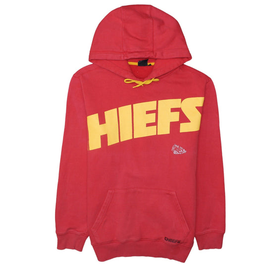 NFL Team Apparel Men's Red Chiefs Hoodie Pullover Size L